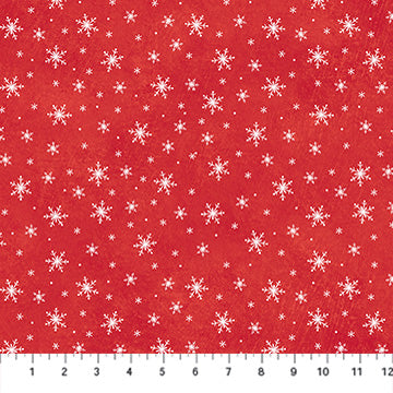 Holly Jolly / Snowflake in Red
