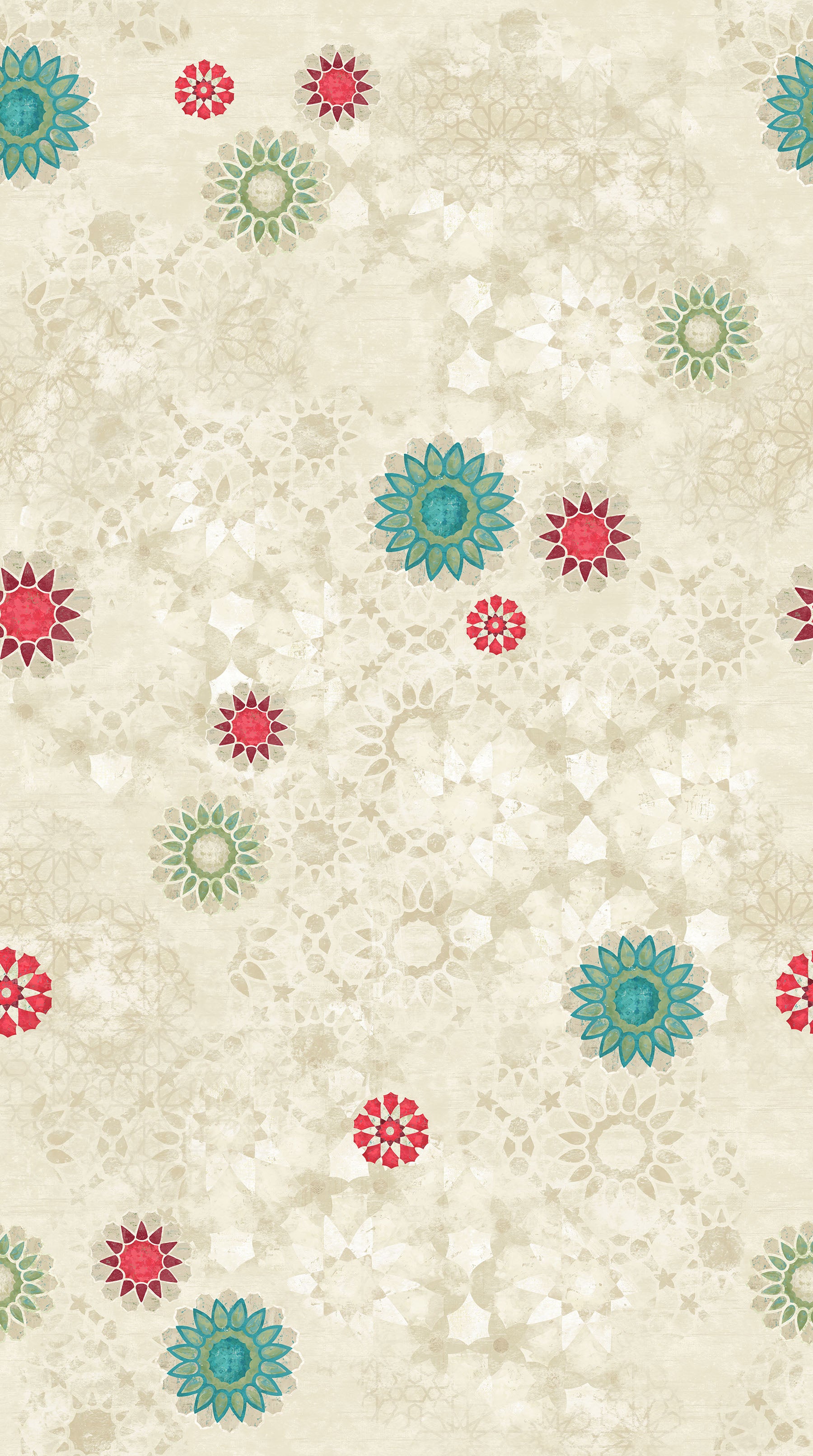 Boho Bliss / Border in Beige