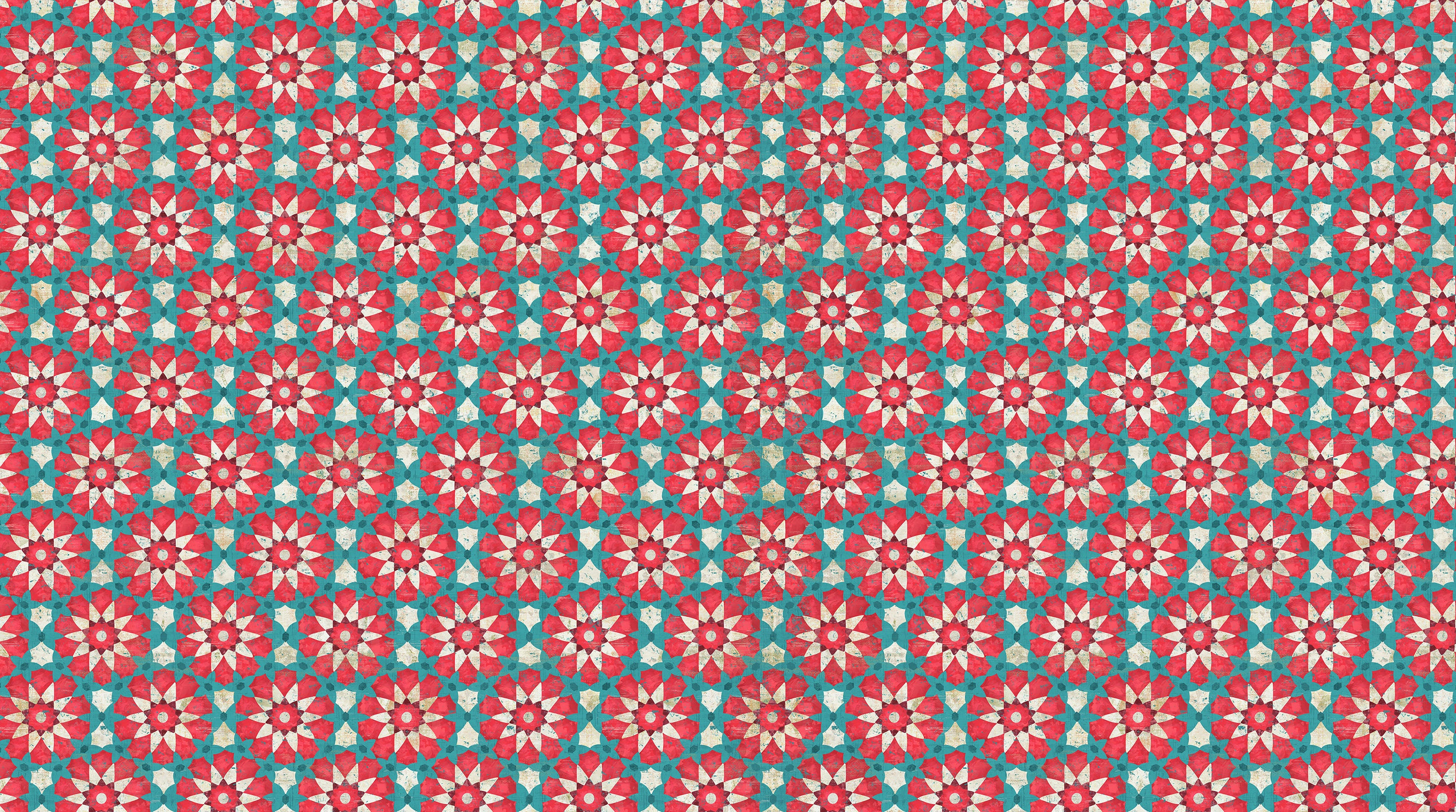 Boho Bliss / Medium Medallion in Teal