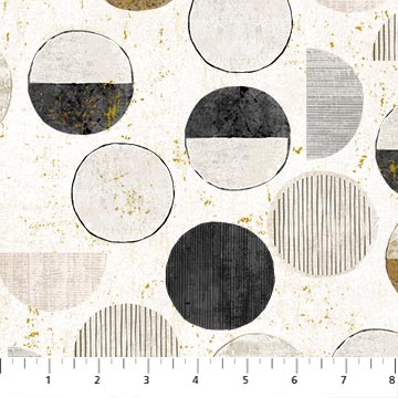 Gatsby / Circles in Light Taupe