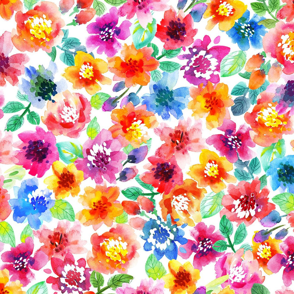 Sew Spring / Large Watercolor Florals