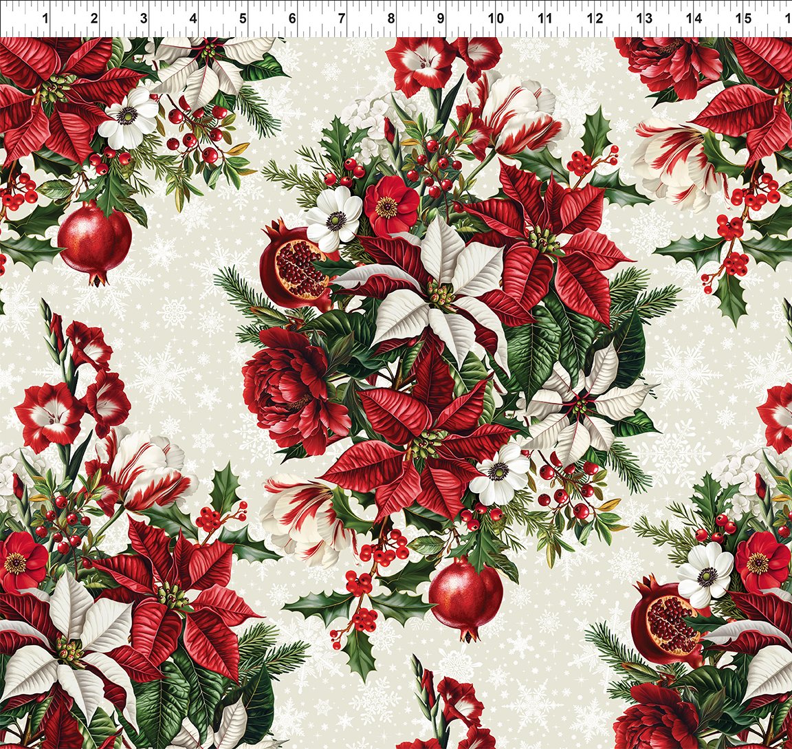 Winter Enchantment / Bouquet in Cream