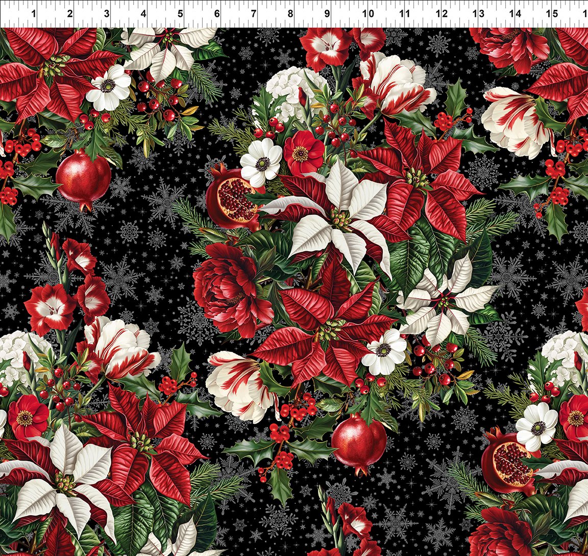 Winter Enchantment / Bouquet in Black