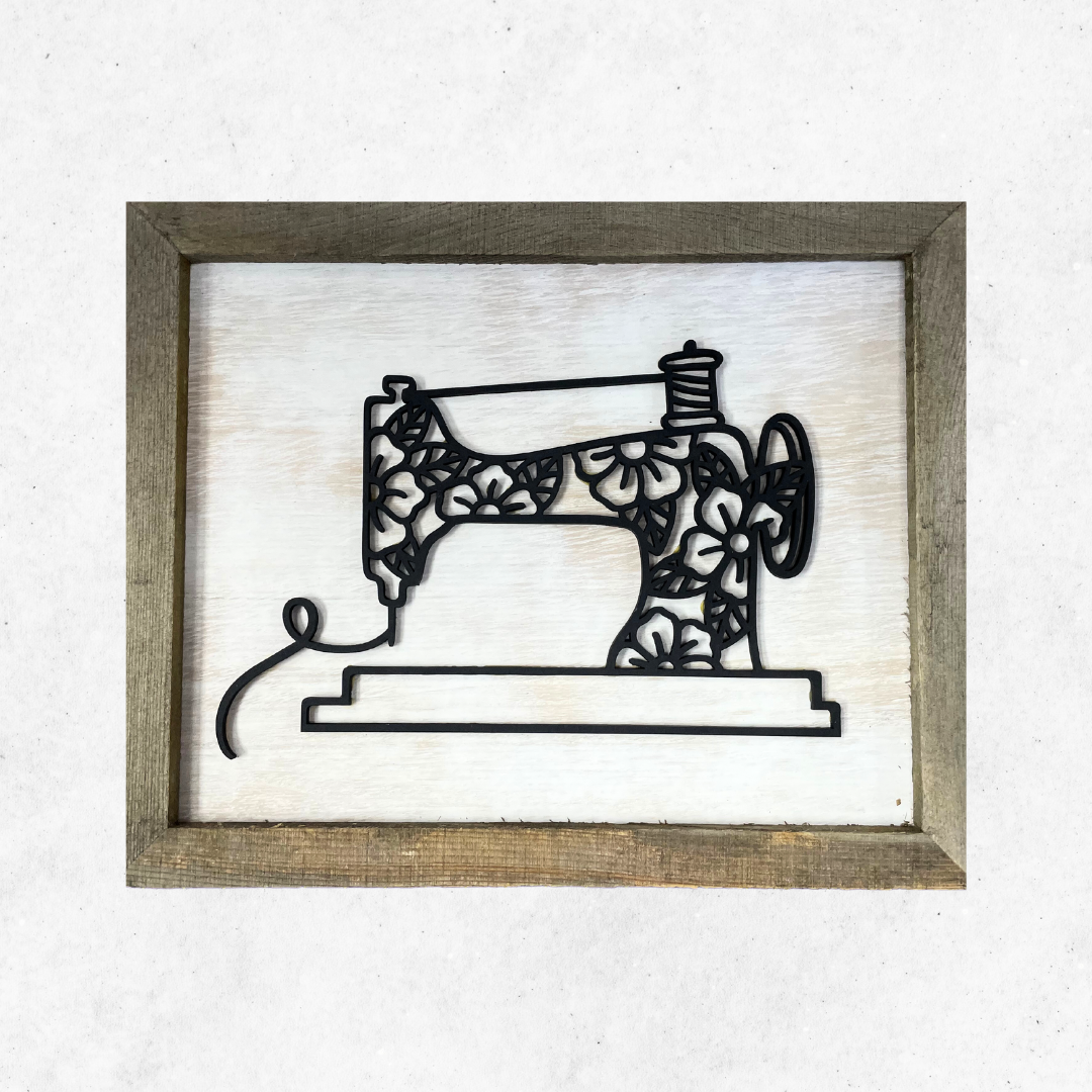 Sewing Machine Wall Art