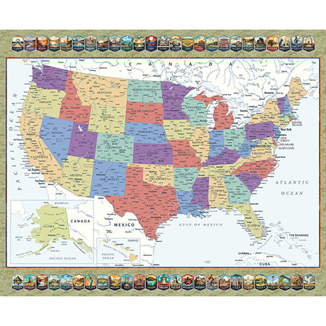 US Map Panel
