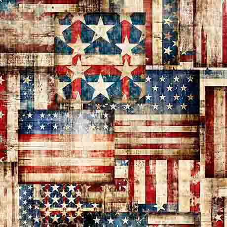 108" Flag Patchwork