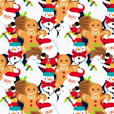 Letters to Santa / Santa, Snowman & Gingerbread