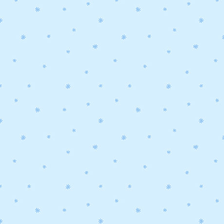Letters to Santa / Snow in Light Blue