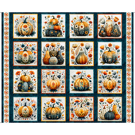 Harvest Hollow / Decorative Pumpkin Picture Panel