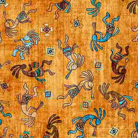 Canyonlands / Kokopelli in Orange