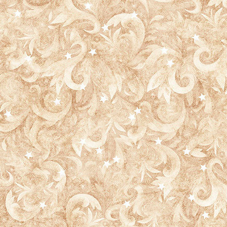 All American Snowman / Swirls in Cream
