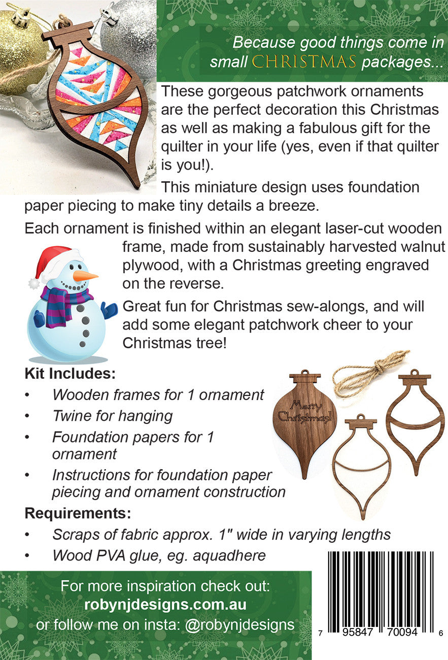 Bauble Ornament Kit