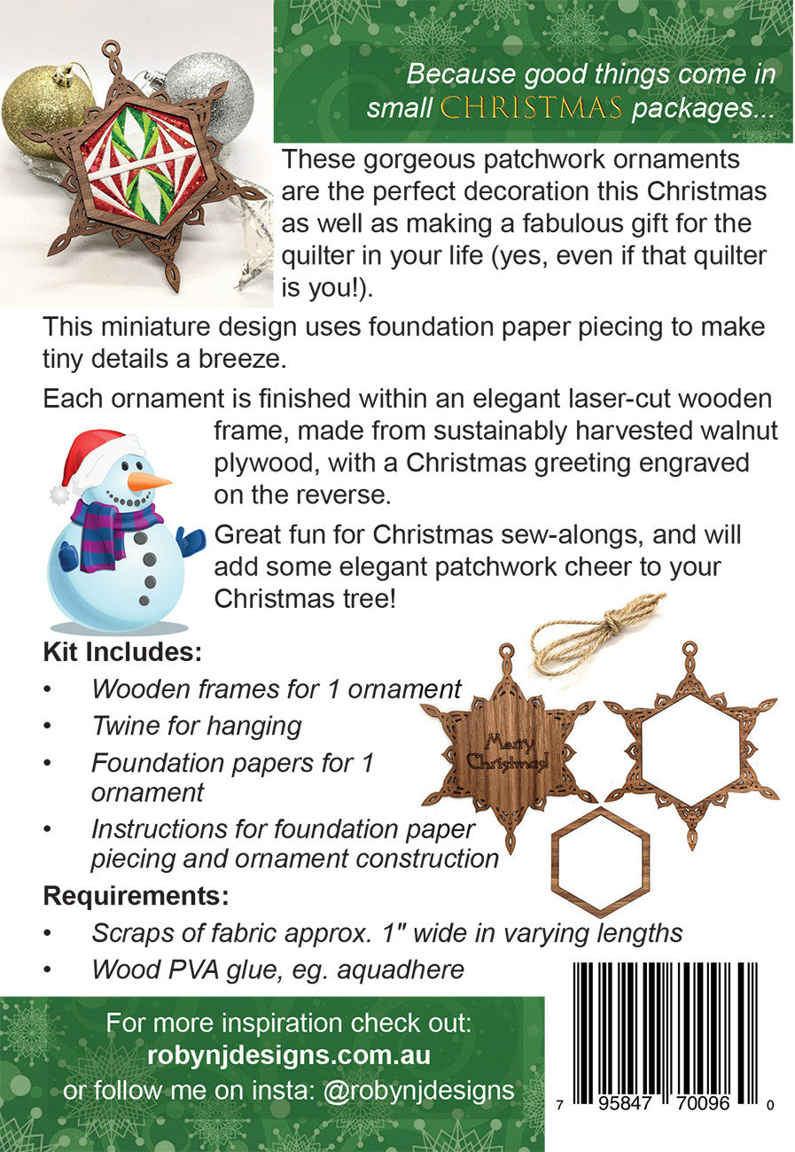 Snowflake Ornament Kit