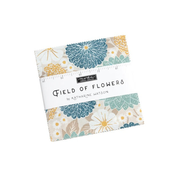 Field Of Flowers 5" Squares — Poppy Quilt N Sew