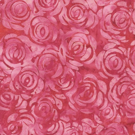 Summer Days Batiks / Rosebush - Pink