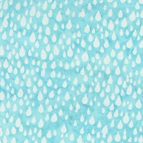 Lagoon / Raindrops in Aqua