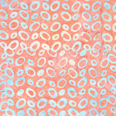Kashmir / Ovals in Peach