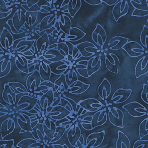 Beach Day / Azaleas in Navy