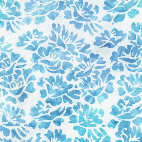 Beach Day / Gardenias in Blue