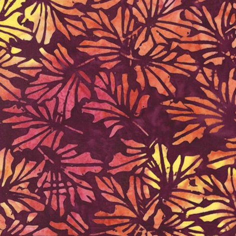 Dahlia / Maple Leaves in Purple