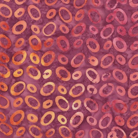 Dahlia / Ovals in Plumrose