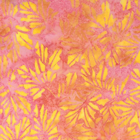 Dahlia / Maple Leaves in Pink