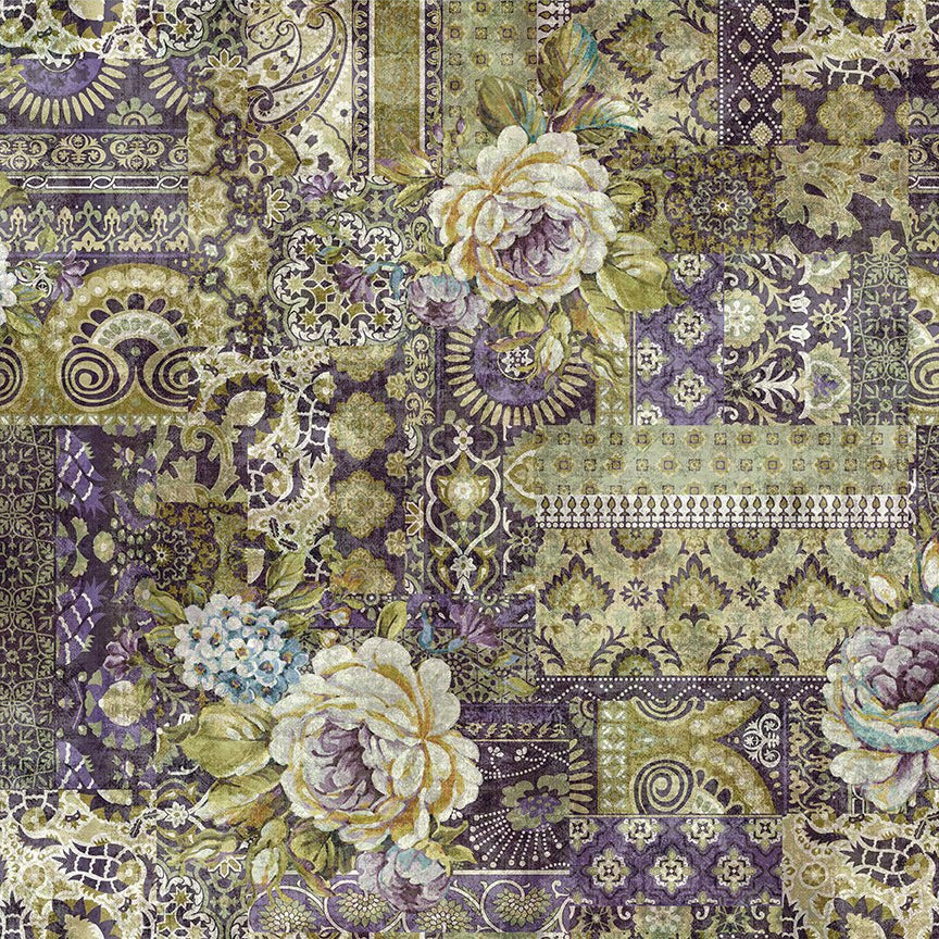 Carpet Bag Romance / Carpet Bag in Purple