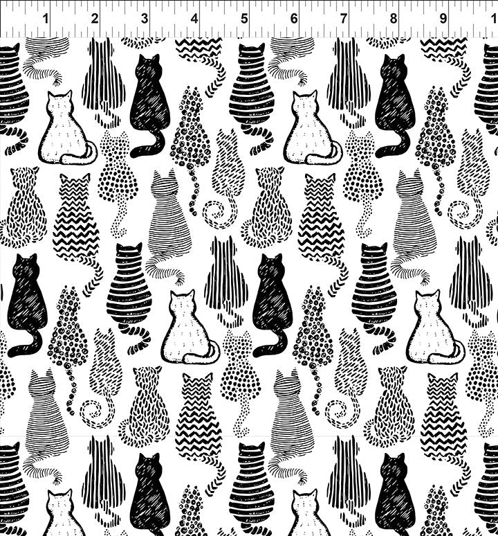 Sketchbook Prints / Cats in White