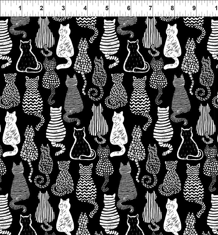 Sketchbook Prints / Cats in Black