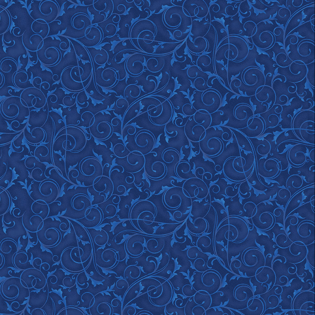 108" Twirls & Swirls / Royal