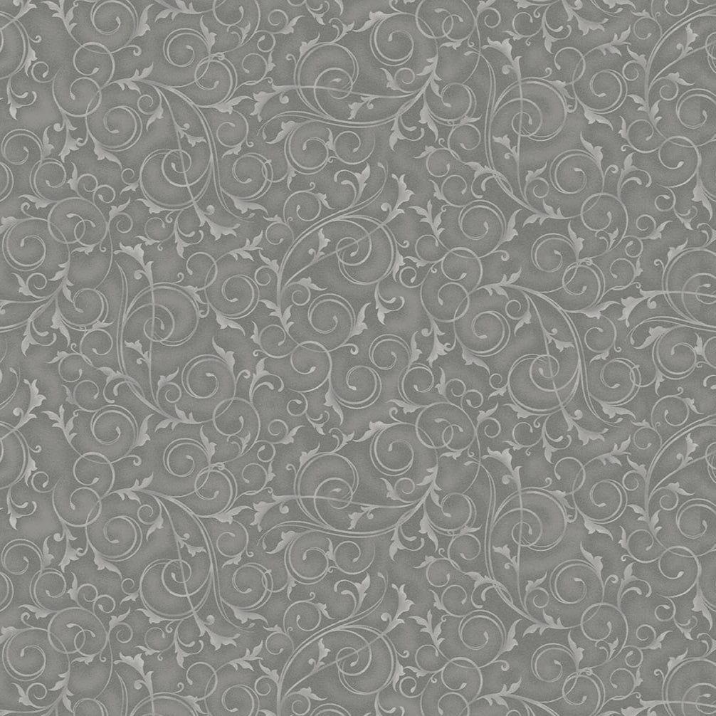 108" Twirls & Swirls / Silver