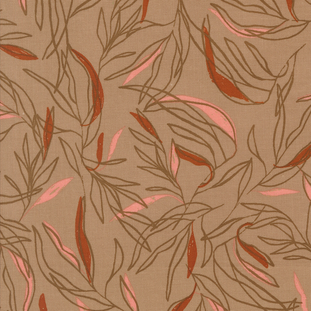 Foraged, Found & Hand Me Down / Loose Leaves in Mushroom