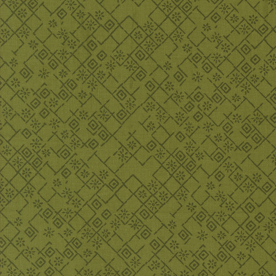 Foraged, Found & Hand Me Down / Fractured Weave in Fern