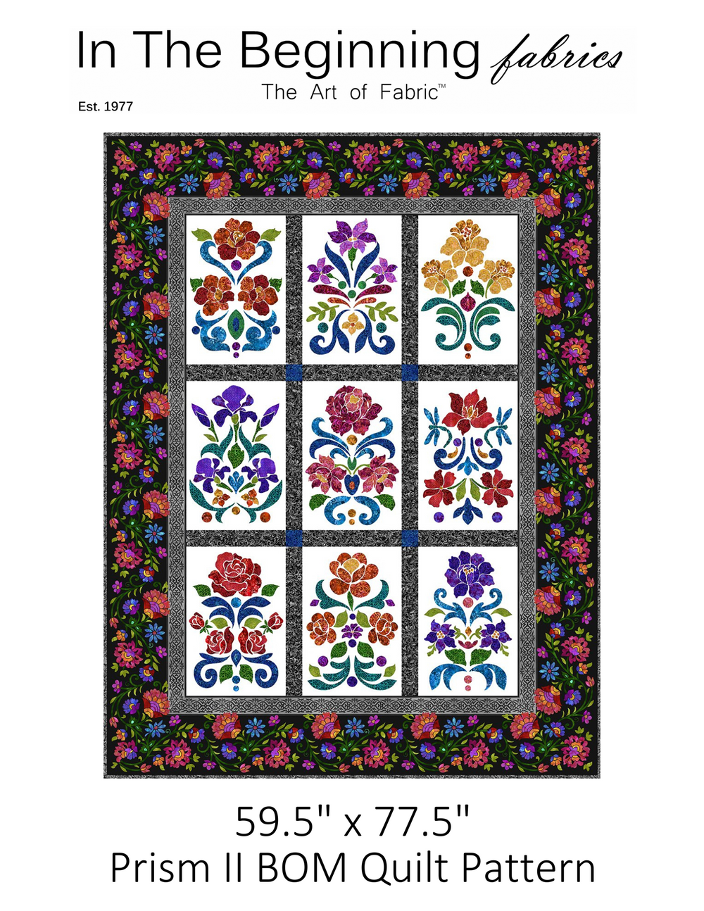 Prism II Block of the Month Pattern
