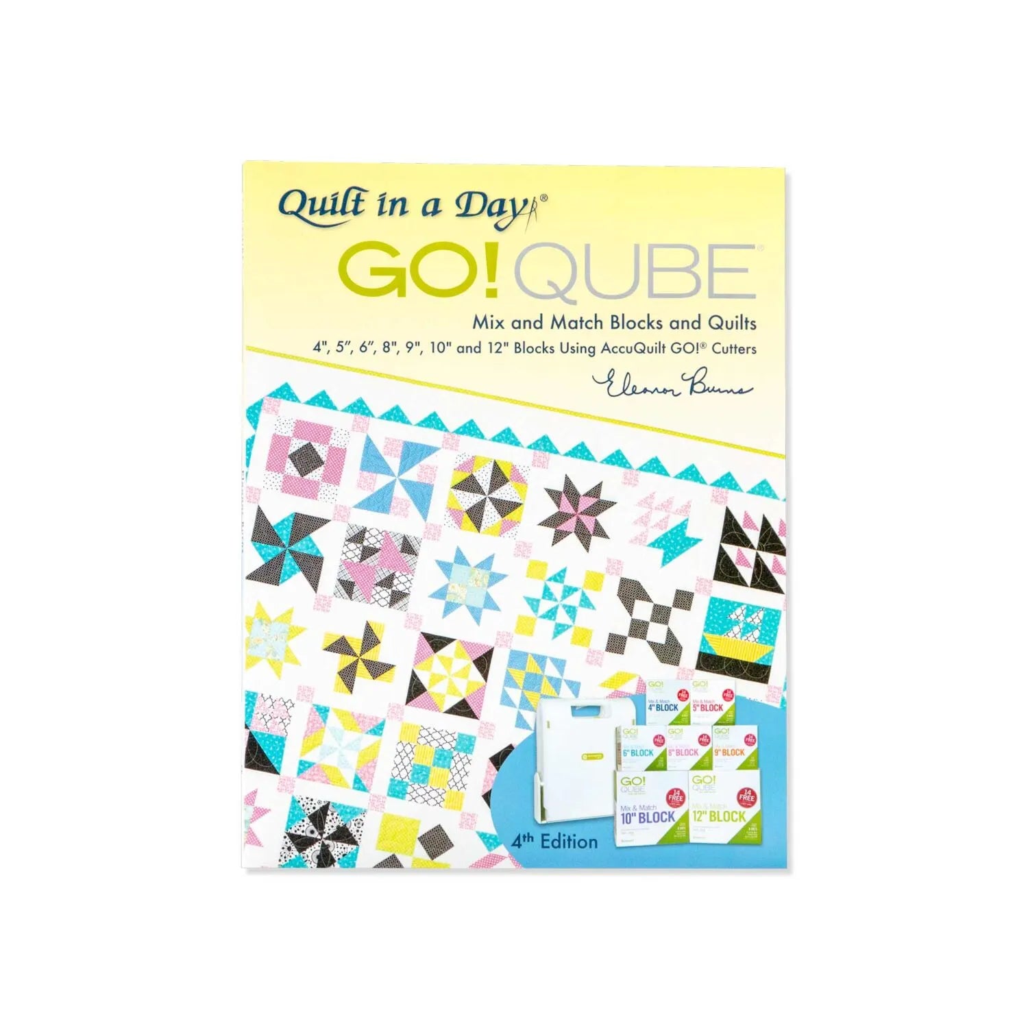 GO! Qube Mix & Match Blocks and Quilts Pattern Book