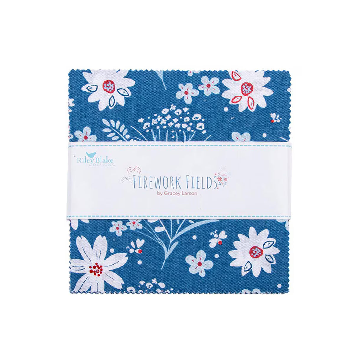 Firework Fields 5" Squares