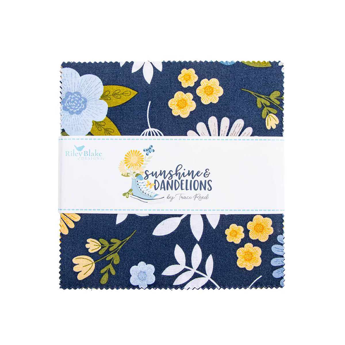 Sunshine & Dandelions 5" Squares
