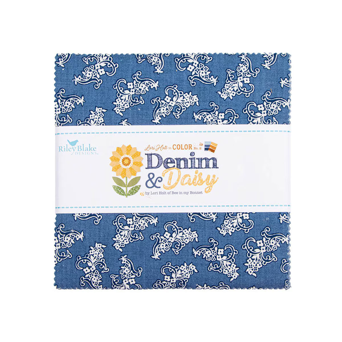 Denim & Daisy / 5" Squares