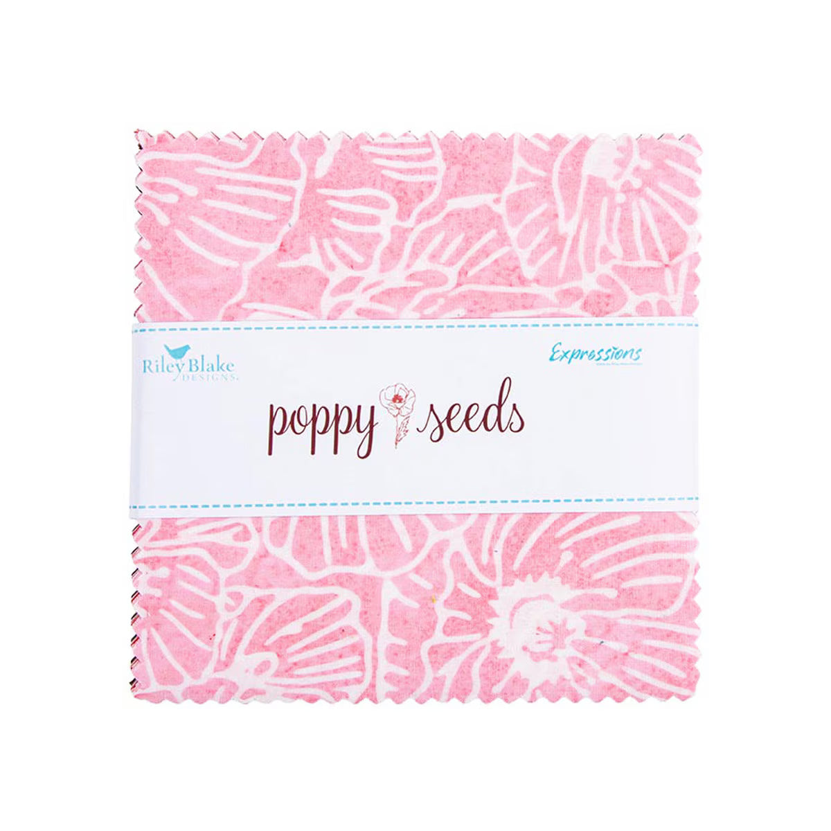 Poppy Seeds 5" Squares