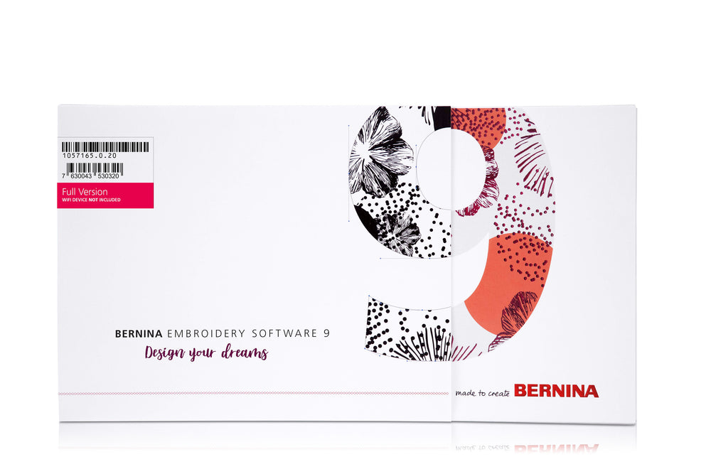 BERNINA Embroidery Software 9 DesignerPlus