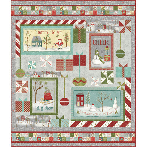 Merry & Bright Quilt Kit