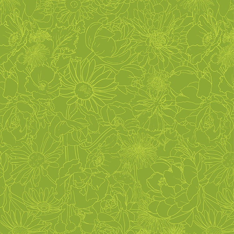 Spring Dreams / Garden Sketch in Grass