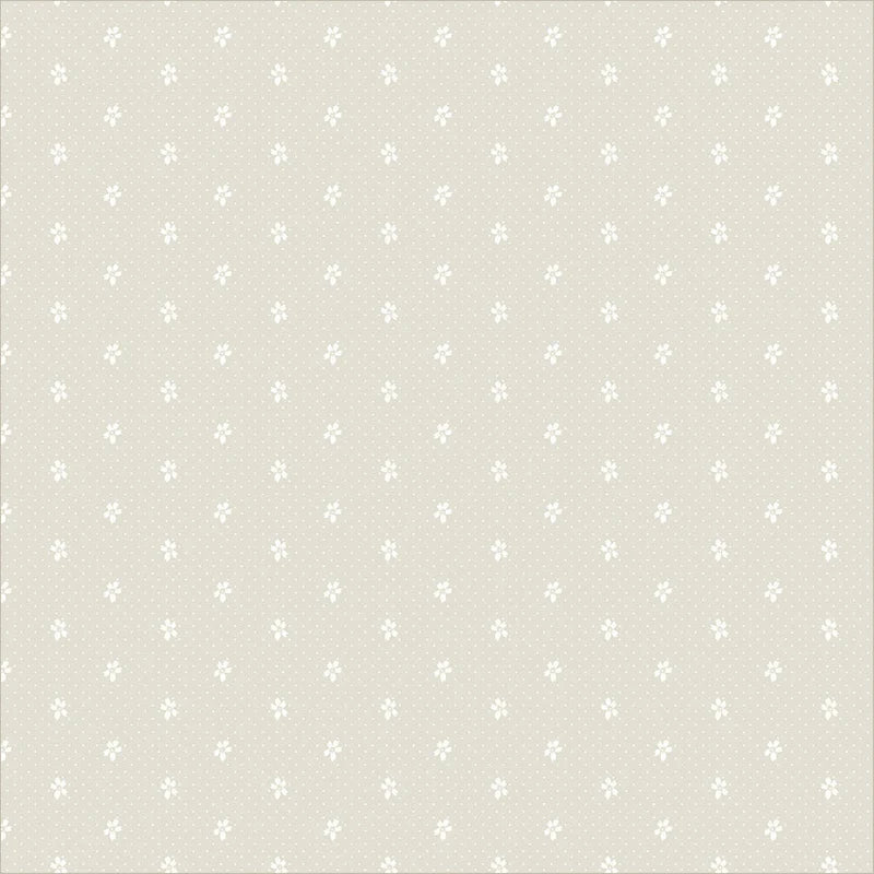 Sweet Cream / Pin Dot Ditsy