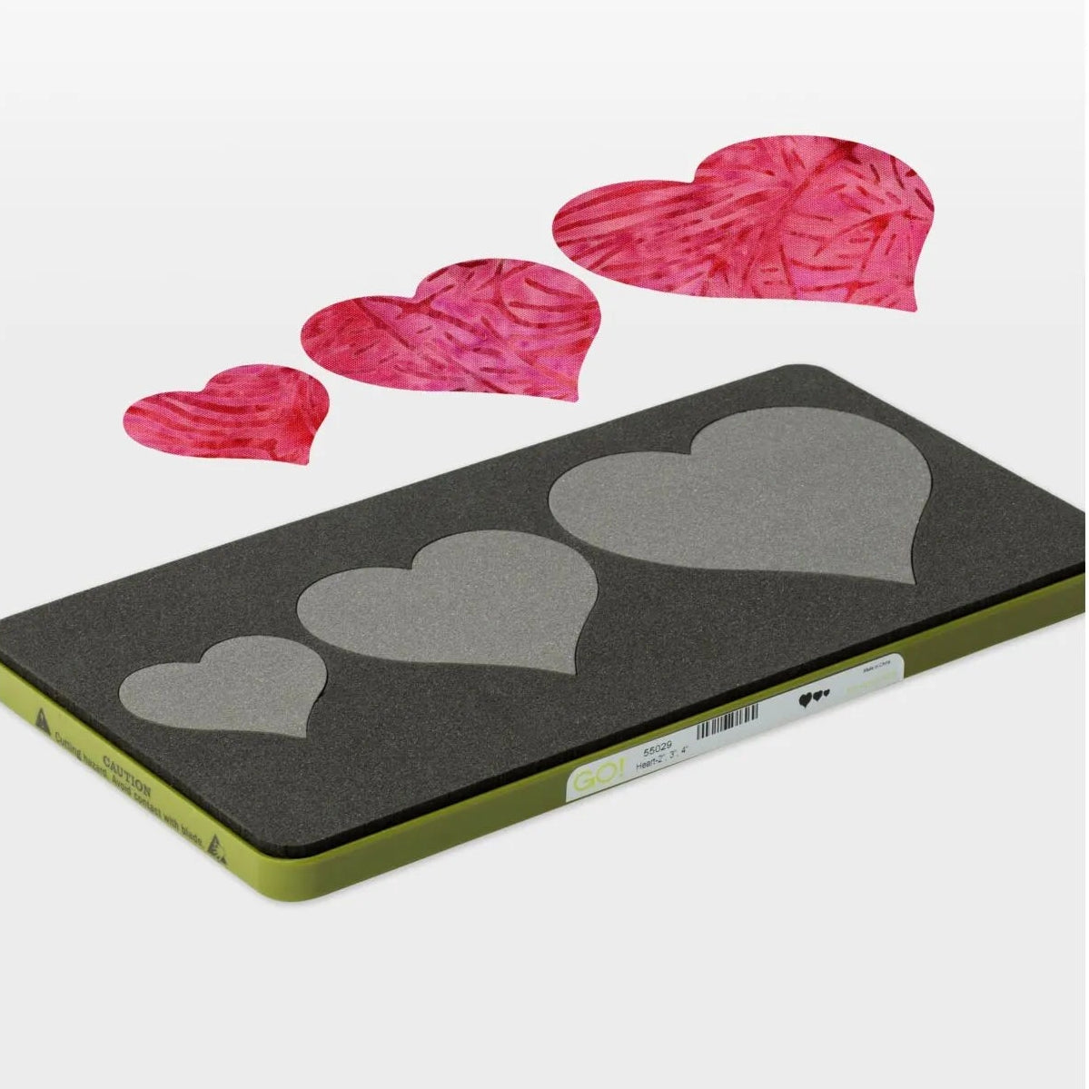 GO! Heart 2", 3", 4" Die