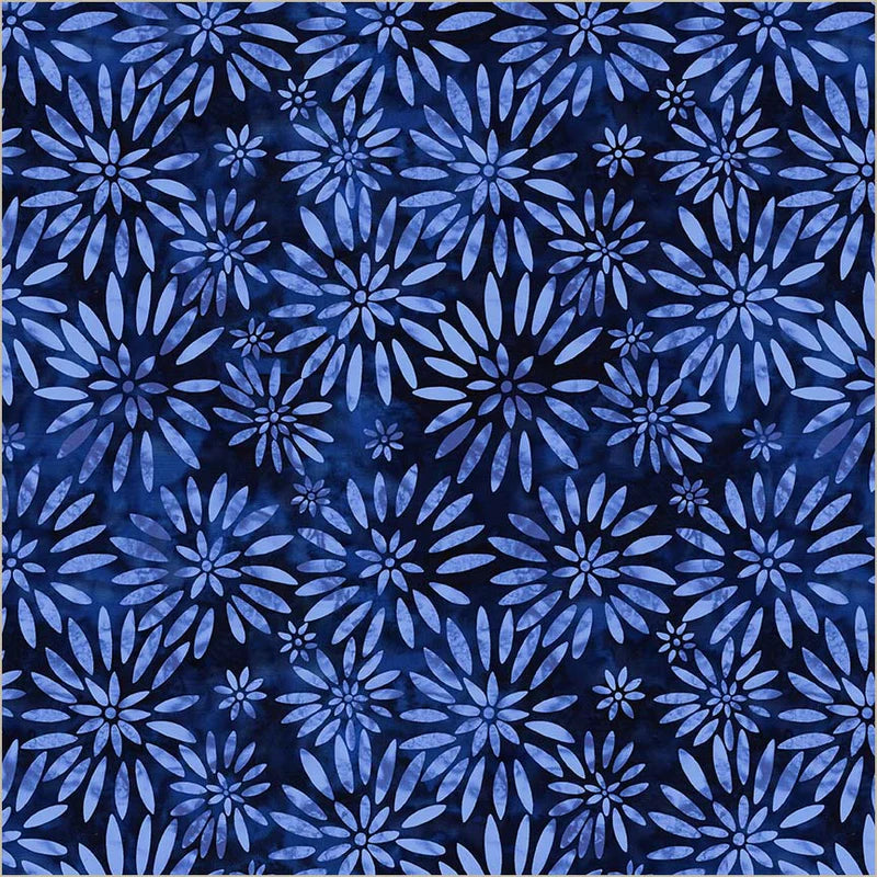 108" BeColourful / Twinkling Daisies in Indigo