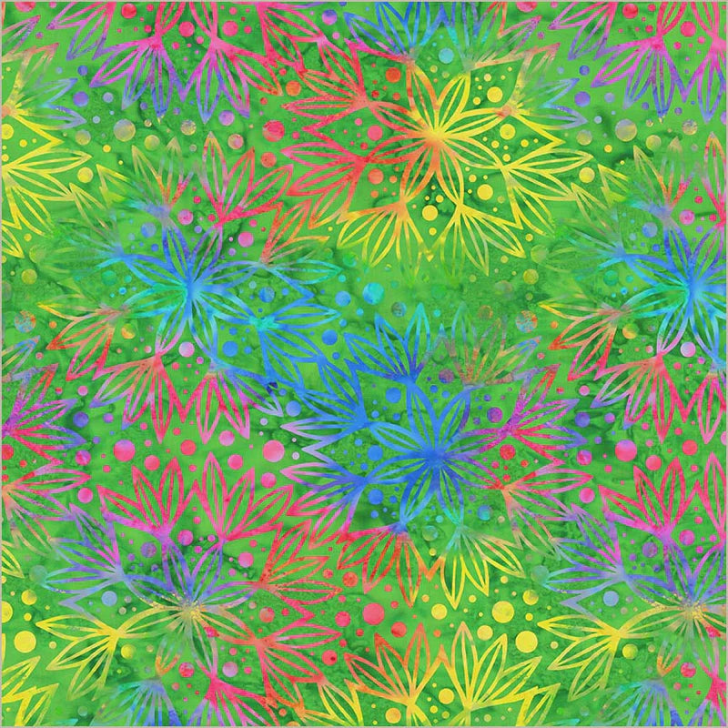 108" BeColourful / Full Bloom in Emerald