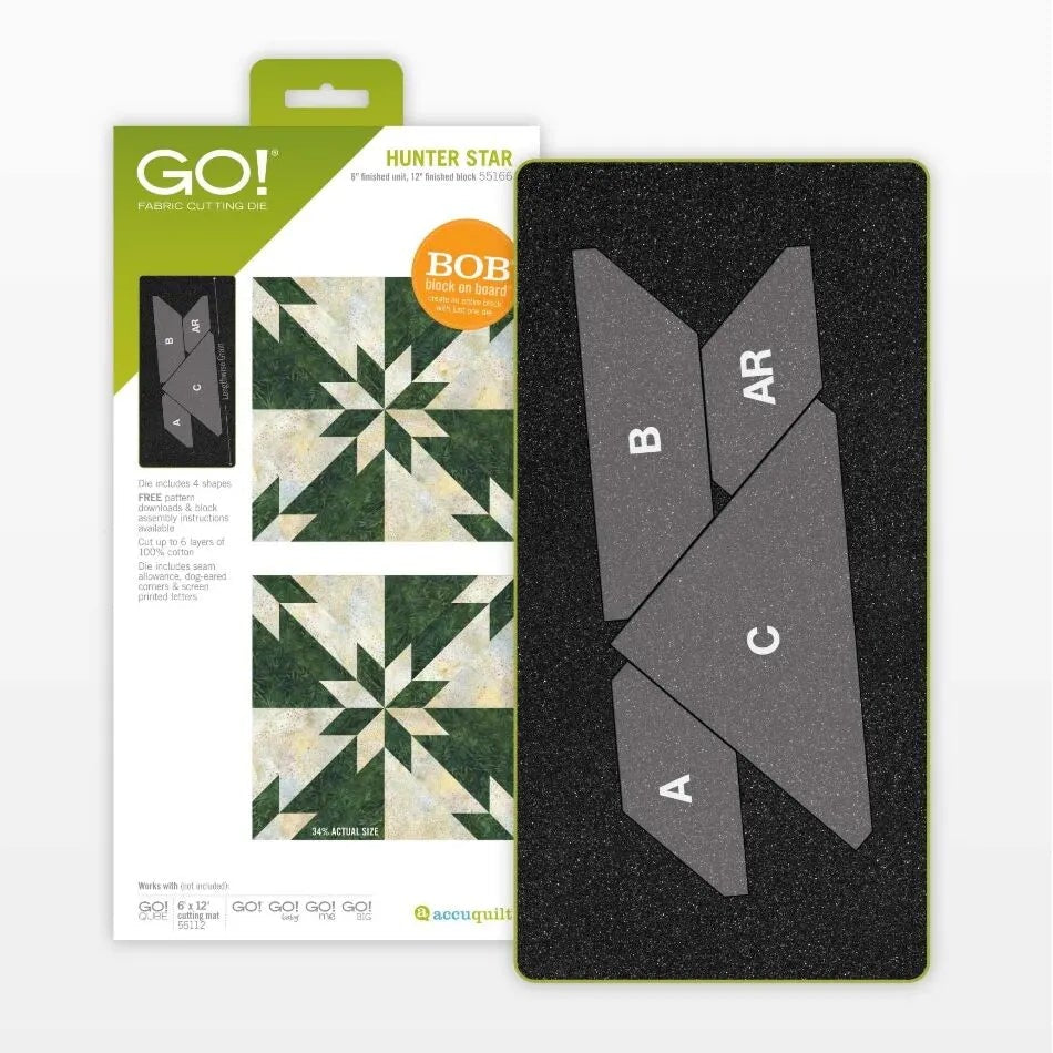 GO! Hunter Star 6" Finished Die