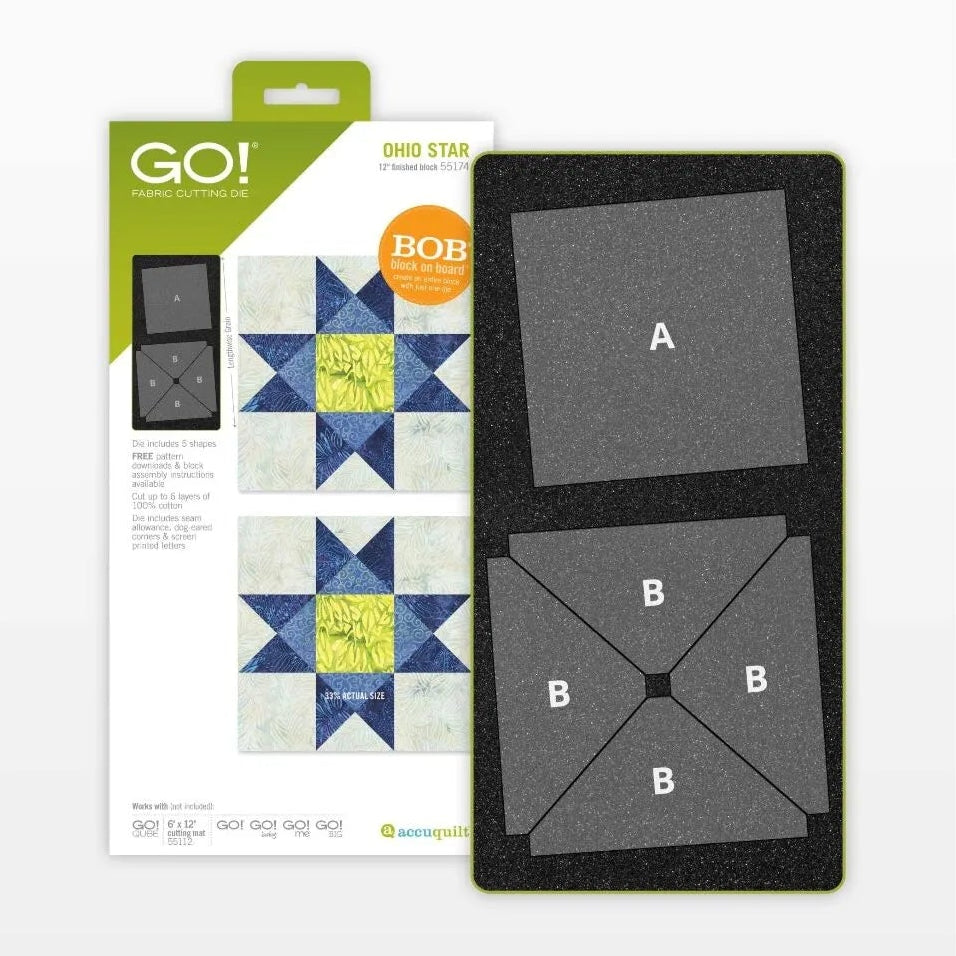 GO! Ohio Star 12" Finished Die