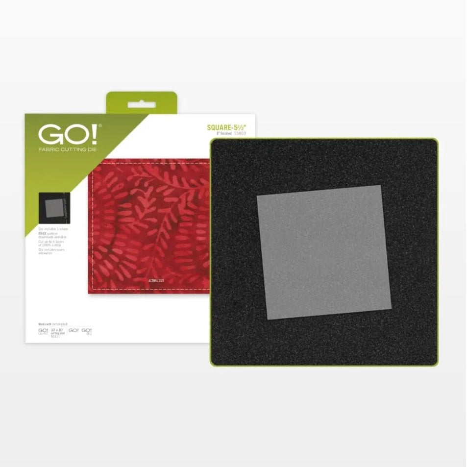 GO! Square 5 1/2" (5" Finished) Die