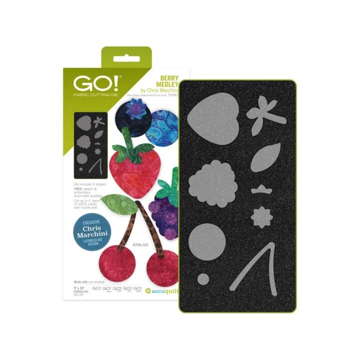 GO! Berry Medley Die by Chris Marchini